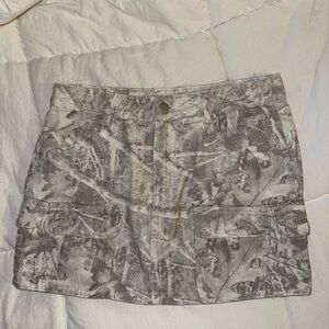 Windsor Gray Camouflage Women's Skirt